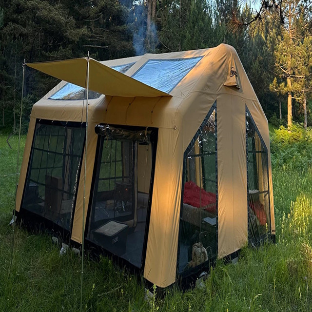 Tentes de camping gonflables à auvent d'air