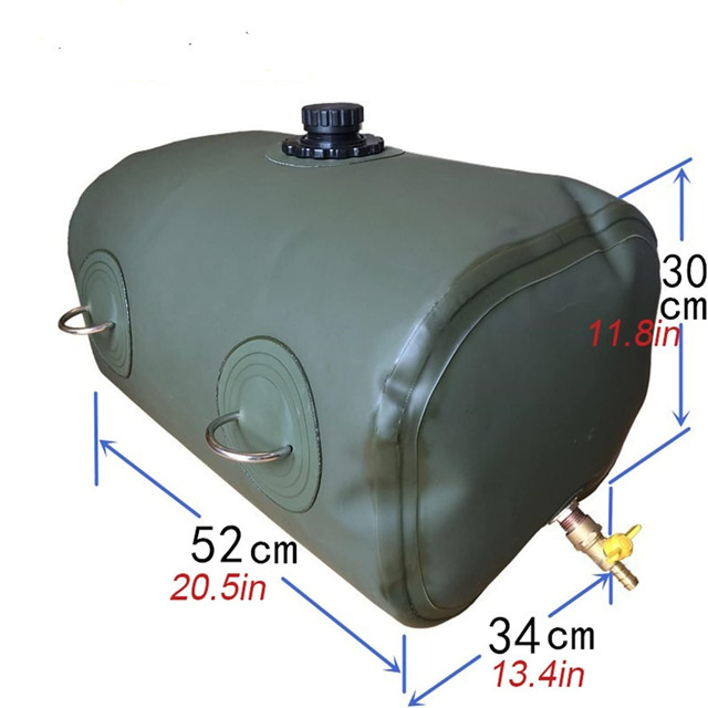 Réservoir diesel souple et flexible portatif de vessie de carburant d'huile de TPU