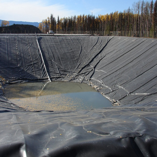 Peaux flexibles d'étang de revêtement de barrage de géomembrane de HDPE