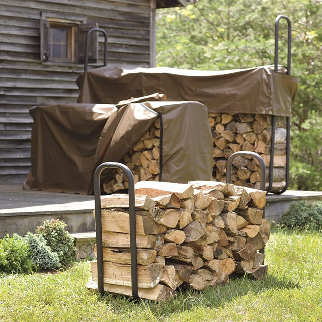 Housse de porte-bûches imperméable et résistante pour le bois de chauffage