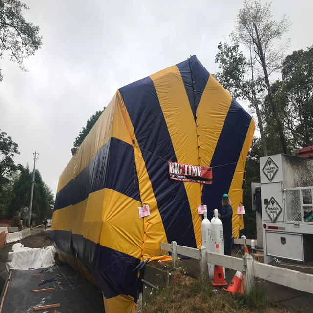 Bâches de fumigation imperméables personnalisées