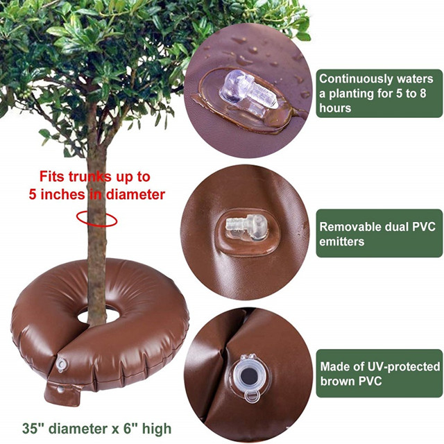 Sac d'arrosage rond Premium Tree pour l'arrosage